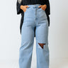 KanCan The Teela High Waist Wide Leg Jean Curves Image - 1