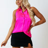 Martini Nights Shift Top In Hot Pink Image - 1