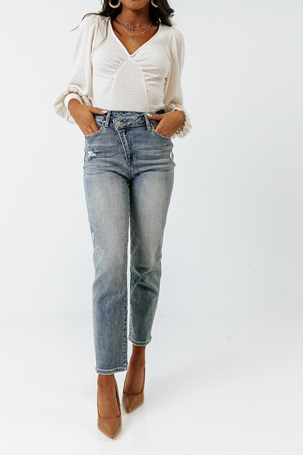 The Colten High Waist Distressed Jean Image - 2