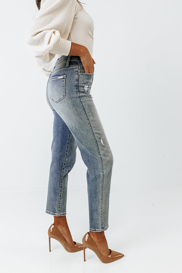 The Colten High Waist Distressed Jean Image - 4