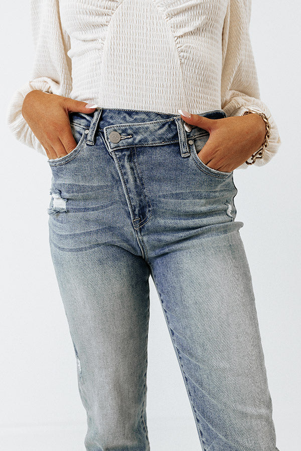 The Colten High Waist Distressed Jean Image - 3