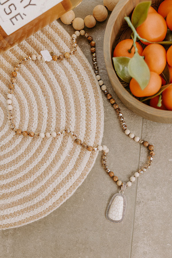 Under The Western Sky Semi Precious Necklace Image - 1