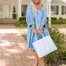 Front Row Show Chambray Dress Curves Image - 1
