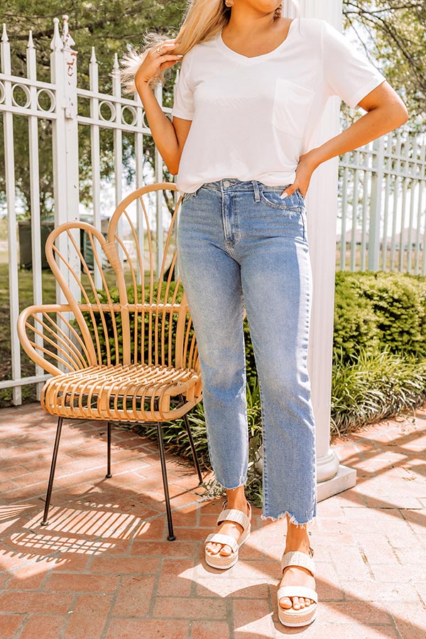 Just USA The Pippin High Waist Straight Leg Jean Image - 1