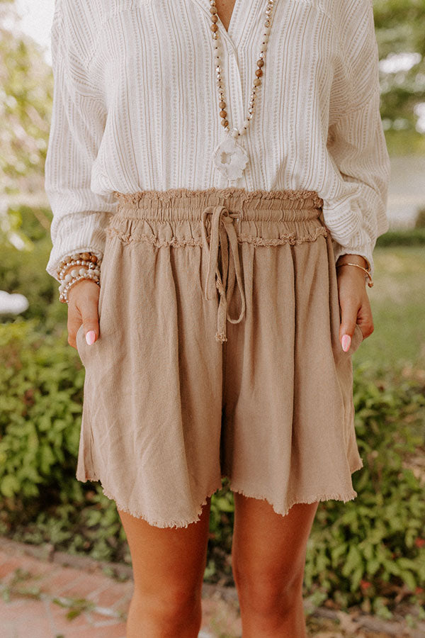 Mocha Knit Shorts & Leg Warmers (XS/S)