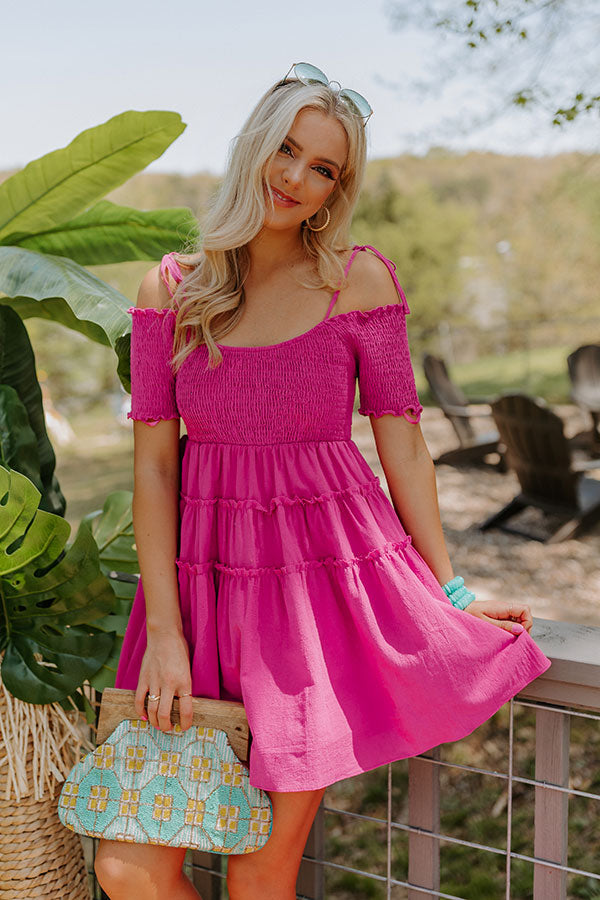 Turn Up The Tunes Babydoll Dress Image - 4