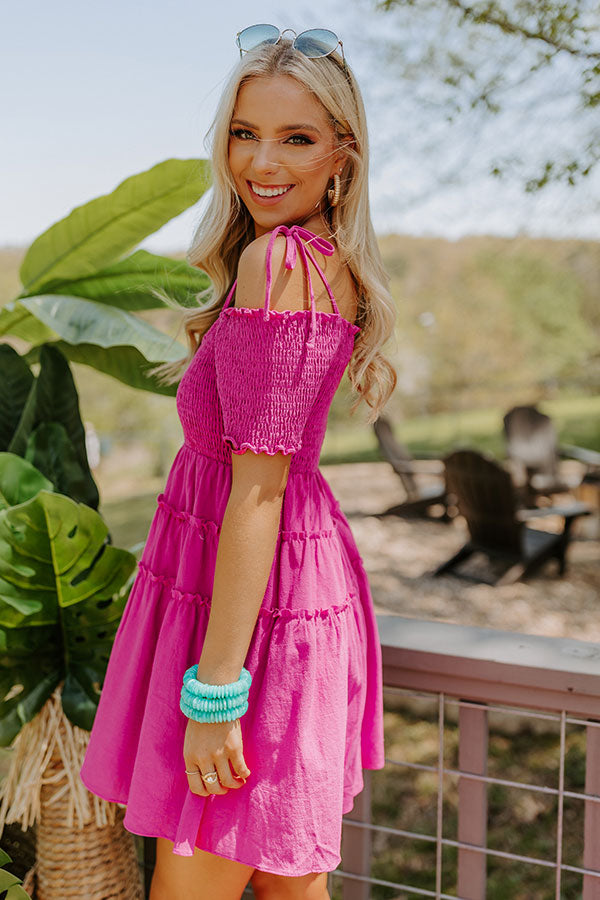 Turn Up The Tunes Babydoll Dress Image - 2