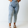 The Rainier High Waist Acid Wash Jean Curves Image - 1
