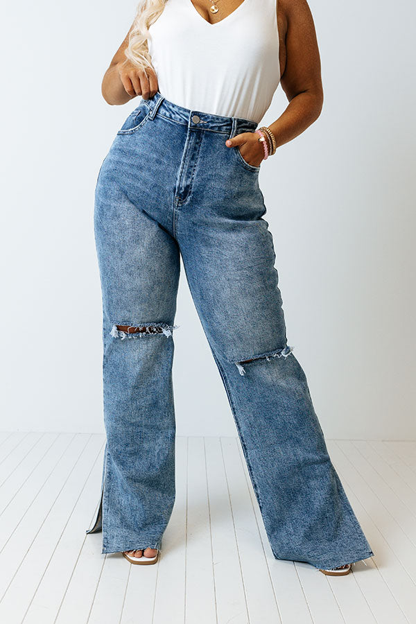 Risen The Utah High Waist Straight Leg Jean Curves Image - 1