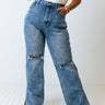 Risen The Utah High Waist Straight Leg Jean Curves Image - 1