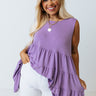 Calling Your Name Shift Top In Lavender Curves Image - 1