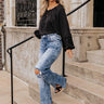 Risen The Utah High Waist Straight Leg Jean Image - 1