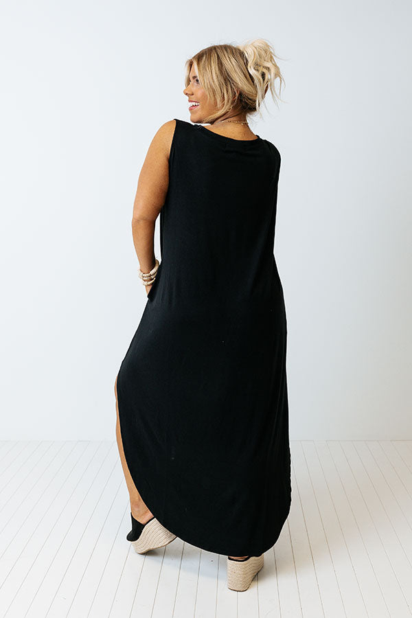 Desert Shade Maxi In Black Curves Image - 3