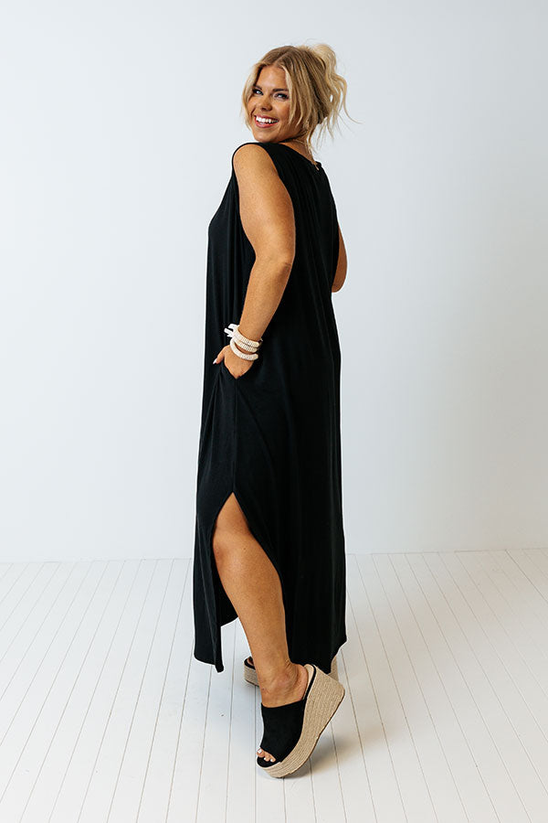 Desert Shade Maxi In Black Curves Image - 2