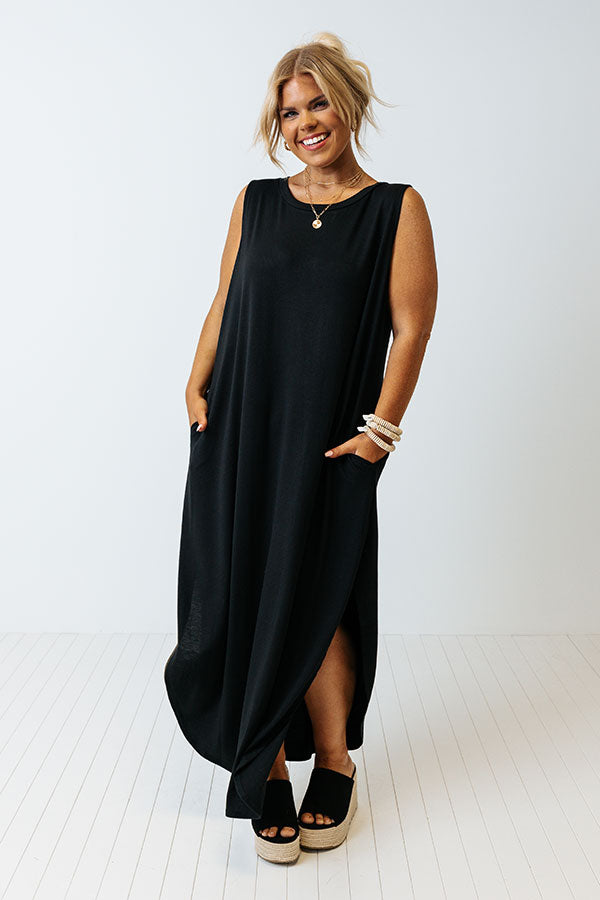 Desert Shade Maxi In Black Curves Image - 1