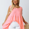 Calling Your Name Shift Top In Pink Curves Image - 1