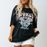 Dreamer World Tour Distressed Boyfriend Tee Curves Image - 1