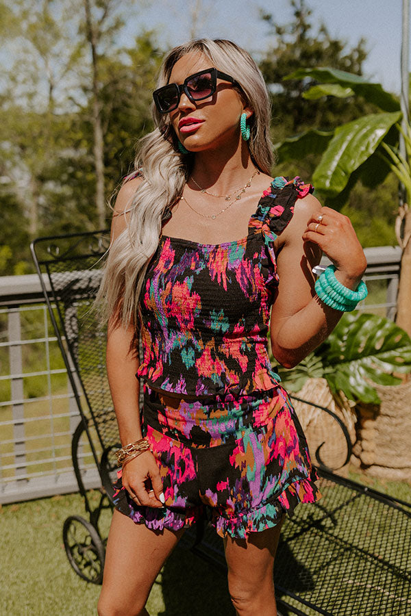 Rio Romance Smocked Top Image - 1