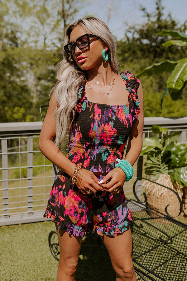 Rio Romance Smocked Top Image - 4