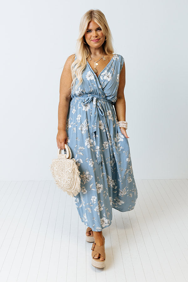 Sun And Shade Floral Midi Curves Image - 1