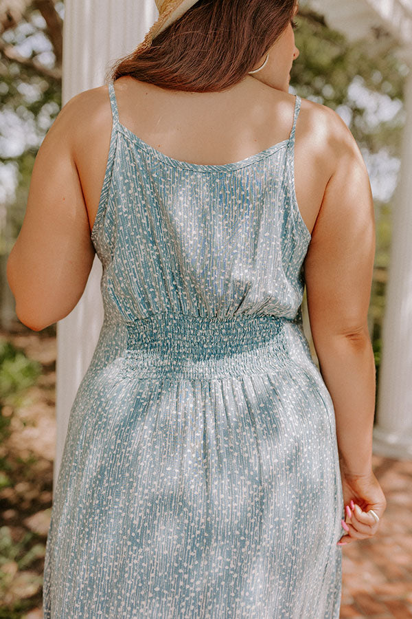 Desert Sensation Maxi In Teal Curves Image - 5