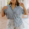 Crafted Experience Chambray Top Curves Image - 1