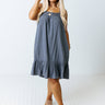 Cabo Beaches Shift Dress In Slate Curves Image - 1