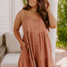 Wishing Tree Shift Dress In Rustic Rose Curves Image - 1
