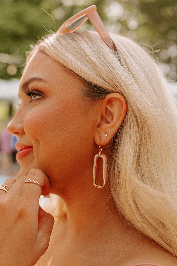 Make It Memorable Earrings In Blush Image - 3