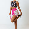 Game Face Active Shorts In Hot Pink Image - 1
