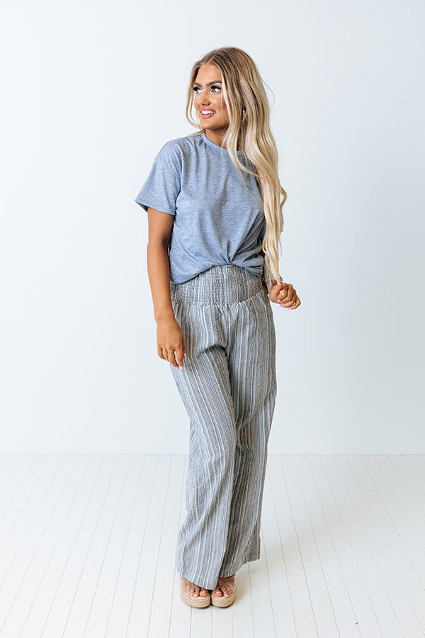 Plain And Simple Shift Tee In Airy Blue Image - 2