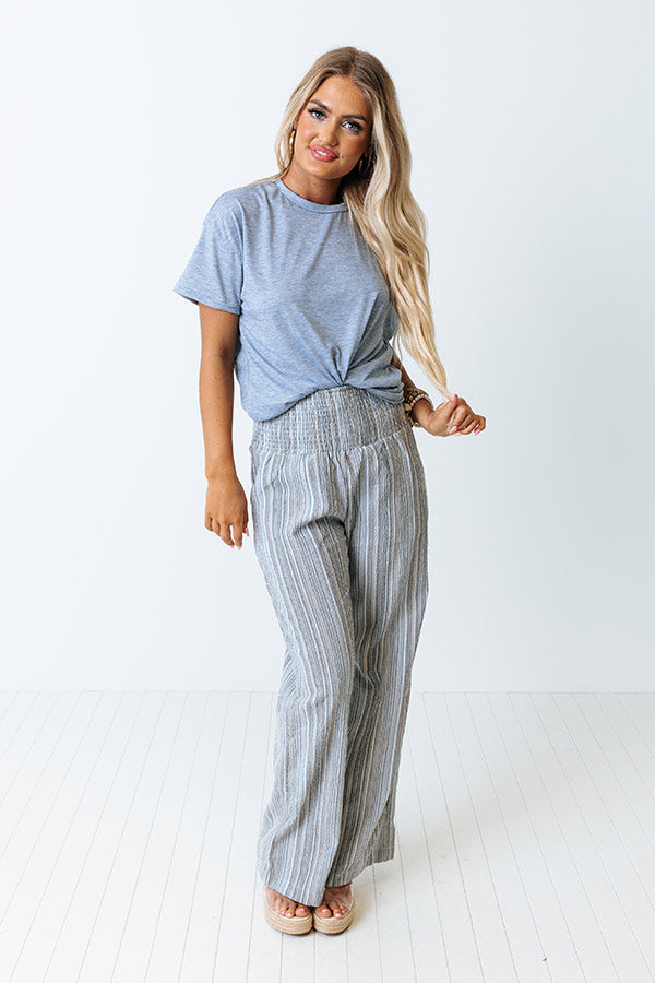 Plain And Simple Shift Tee In Airy Blue Image - 1