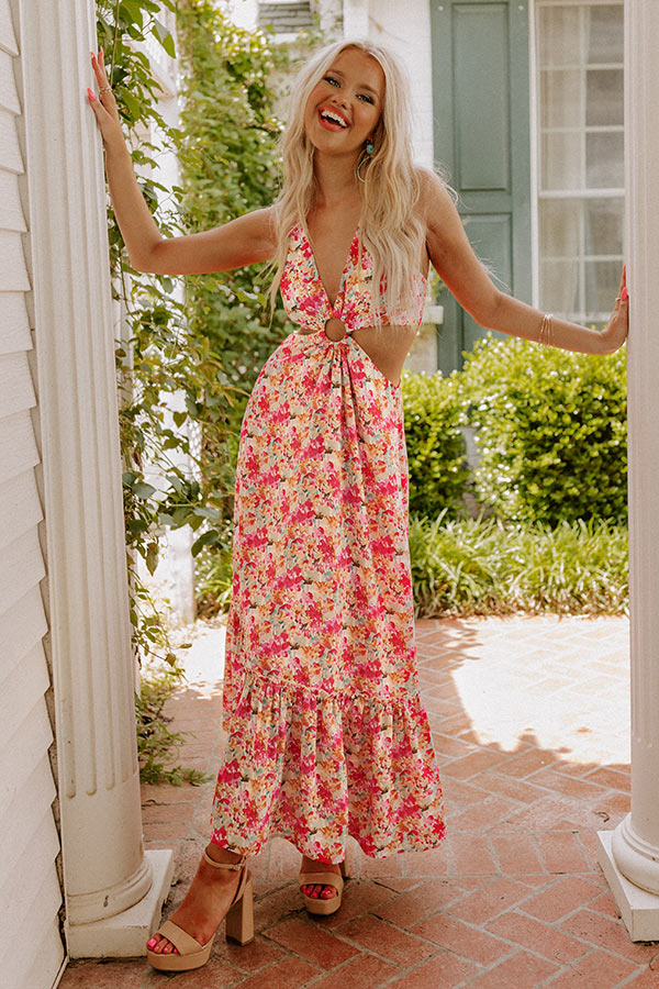 Watercolor Weekend Cut Out Maxi Image - 4