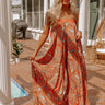 Santorini Season Paisley Jumpsuit Image - 1