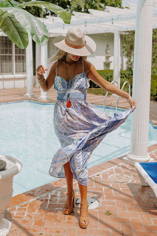 Covered In Sunshine Paisley Maxi Image - 3