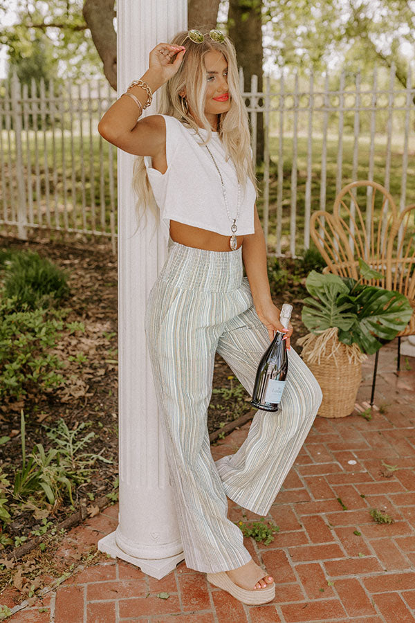 Beyond The Pier Stripe Pants Image - 1
