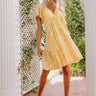 Summer Break Babydoll Dress In Primrose Yellow Image - 1
