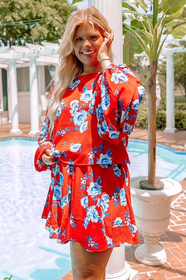 Laguna Luxe Floral Shift Top Curves Image - 5