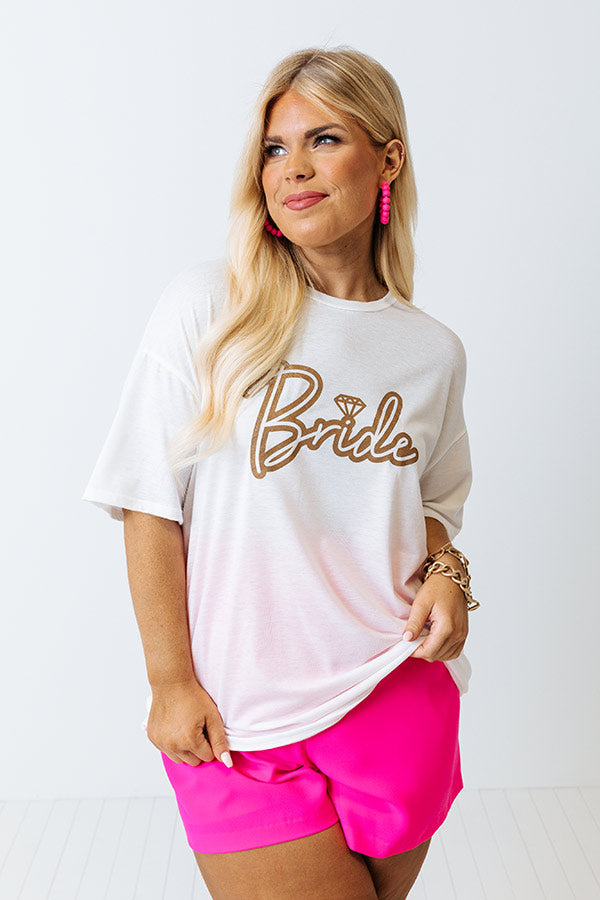 Diamond Bride Graphic Tee Curves Image - 5