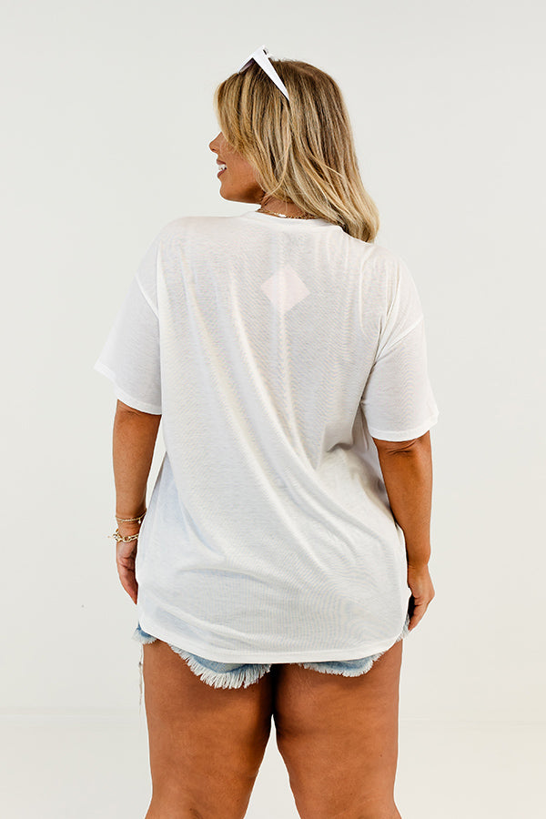 Diamond Bride Graphic Tee Curves Image - 3