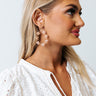 The Perfect Timing Earrings In Light Pink Image - 1