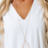 Shimmer In Your Eyes Necklace In Ivory Image - 1