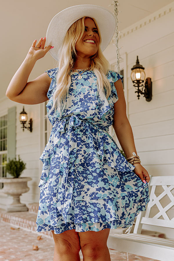 Pretty Epiphany Floral Dress Curves Image - 1