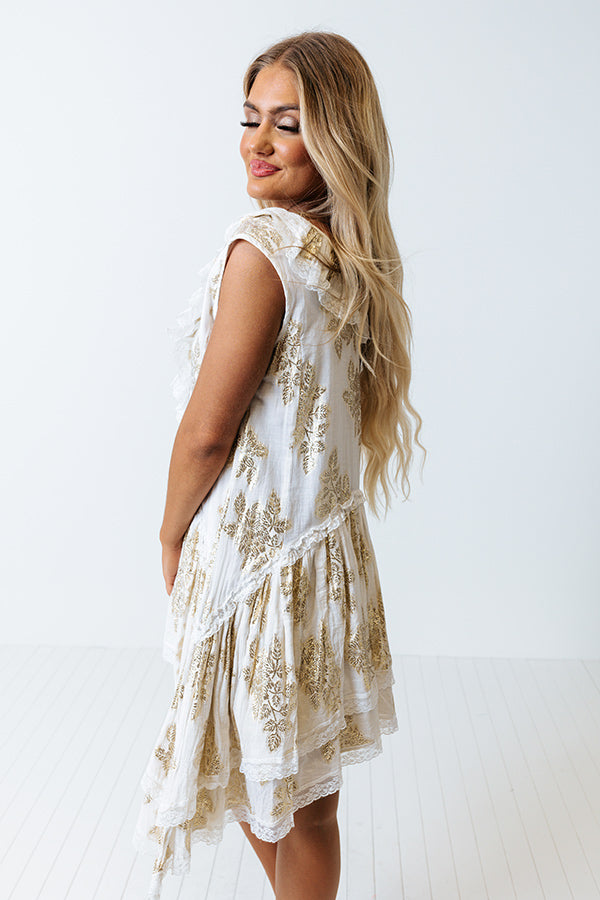 Romantic Story Shift Dress Image - 4