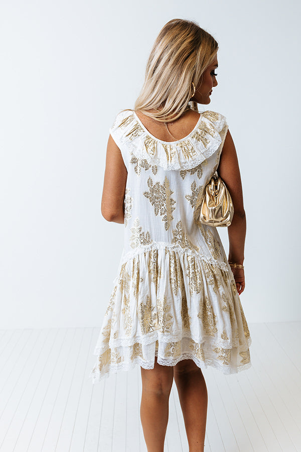 Romantic Story Shift Dress Image - 5