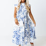 Dear Love Floral Midi In White Image - 1