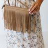 Right On Cue Fringe Purse In Mocha Image - 1