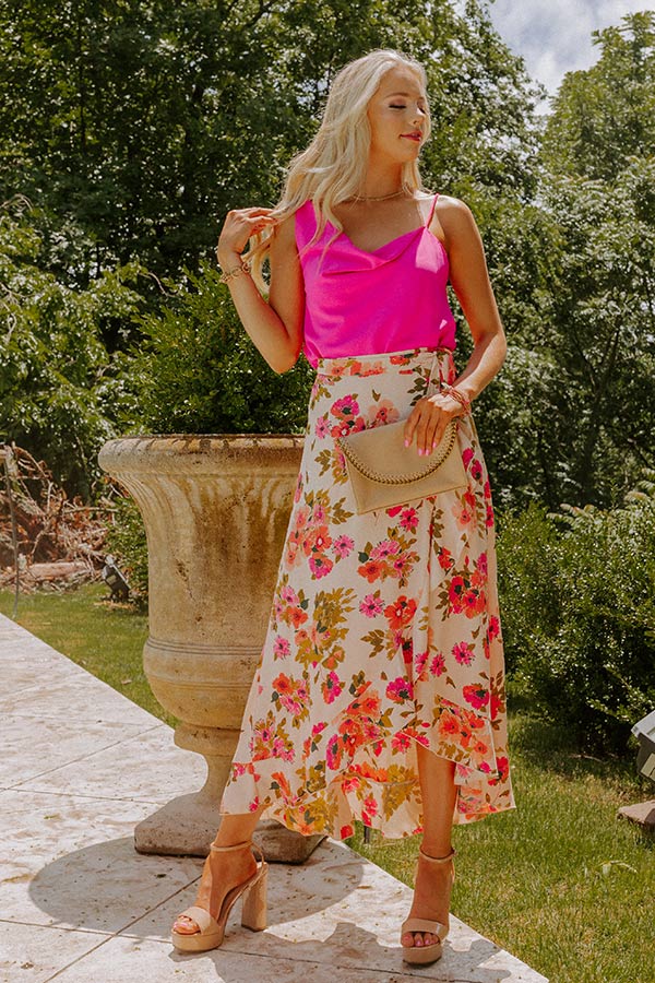 Better With Bubbly Shift Top In Hot Pink Image - 1