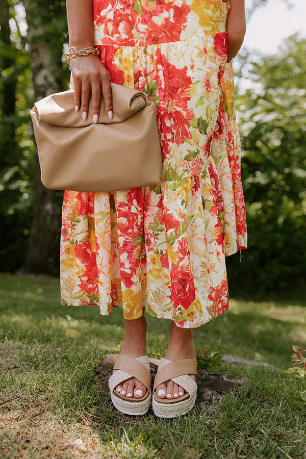 The Lala Espadrille In Tan Image - 5