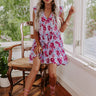 Taking Notes Floral Babydoll Dress Image - 1